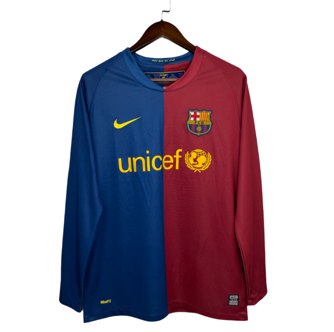 FC Barcelona 08/09 Home Kit Long Sleeve