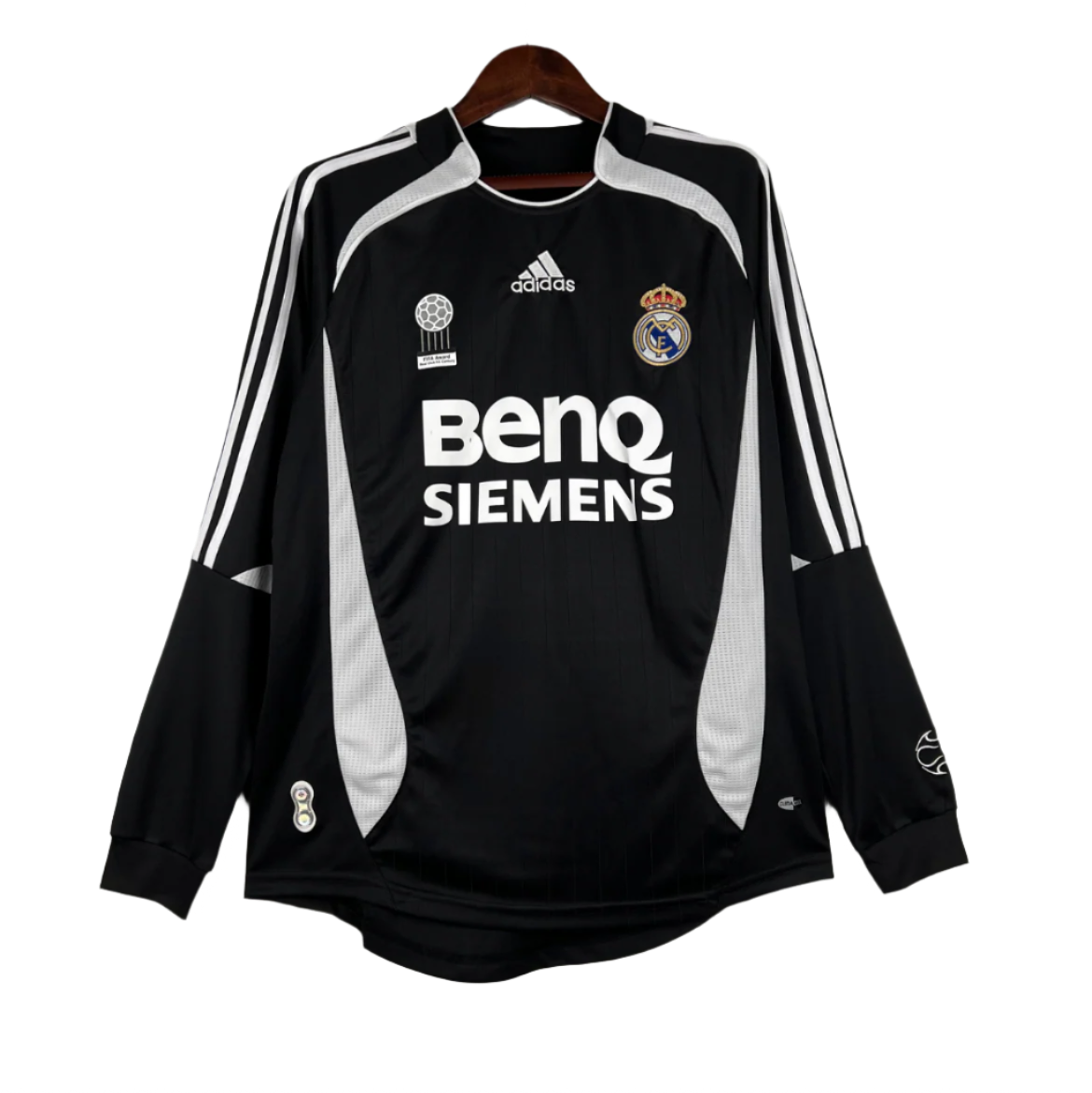 Real Madrid 06/07 Away Kit Long Sleeve