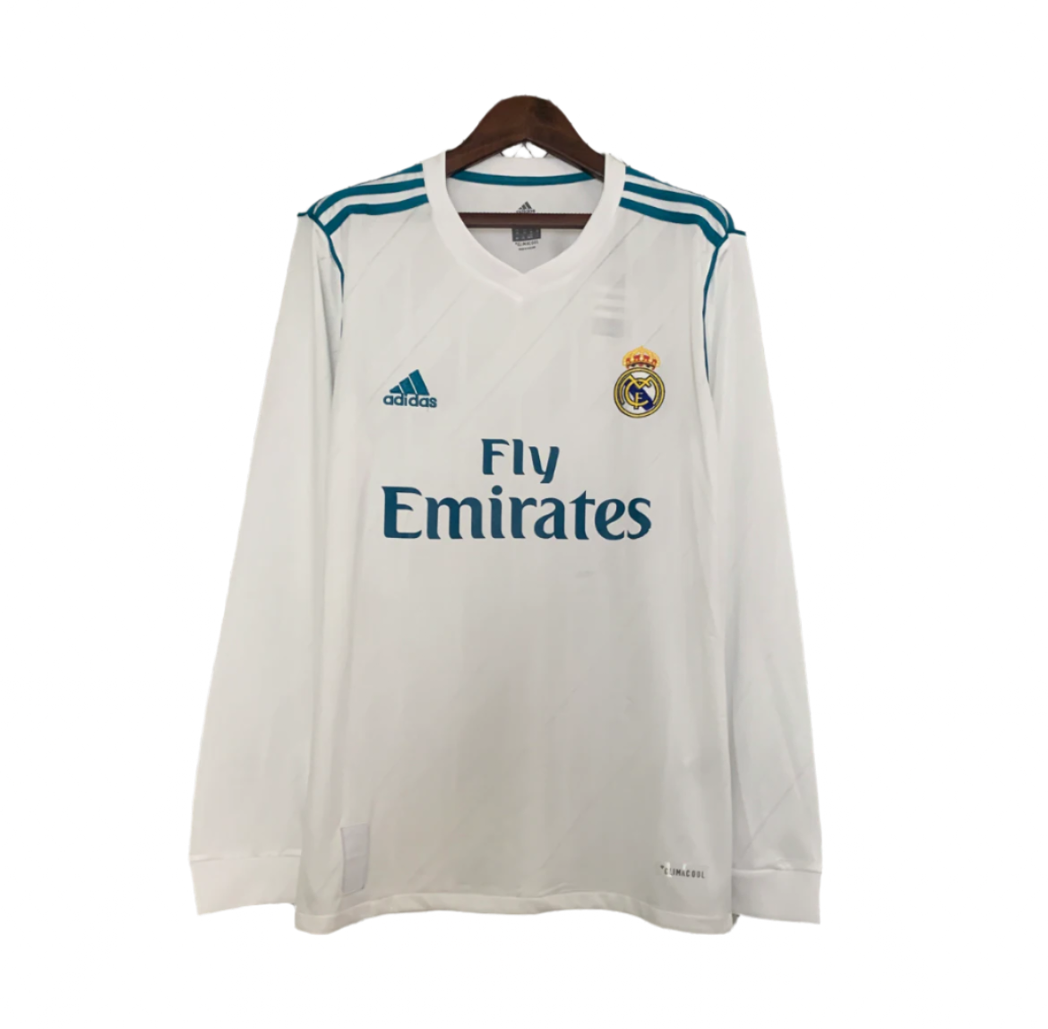 Real Madrid 17/18 Home Kit Long Sleeve
