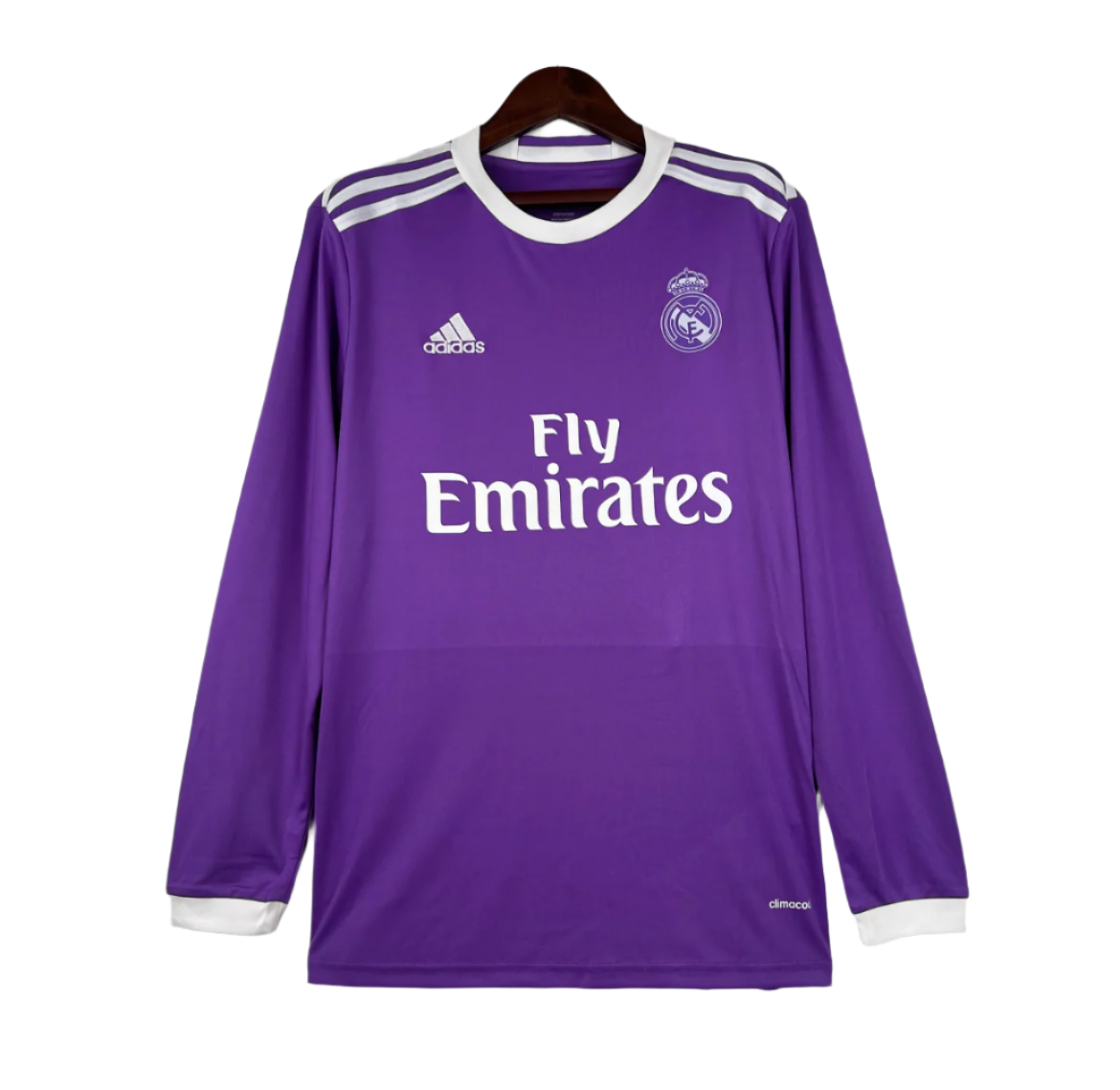 Real Madrid 16/17 Away Kit Long Sleeve