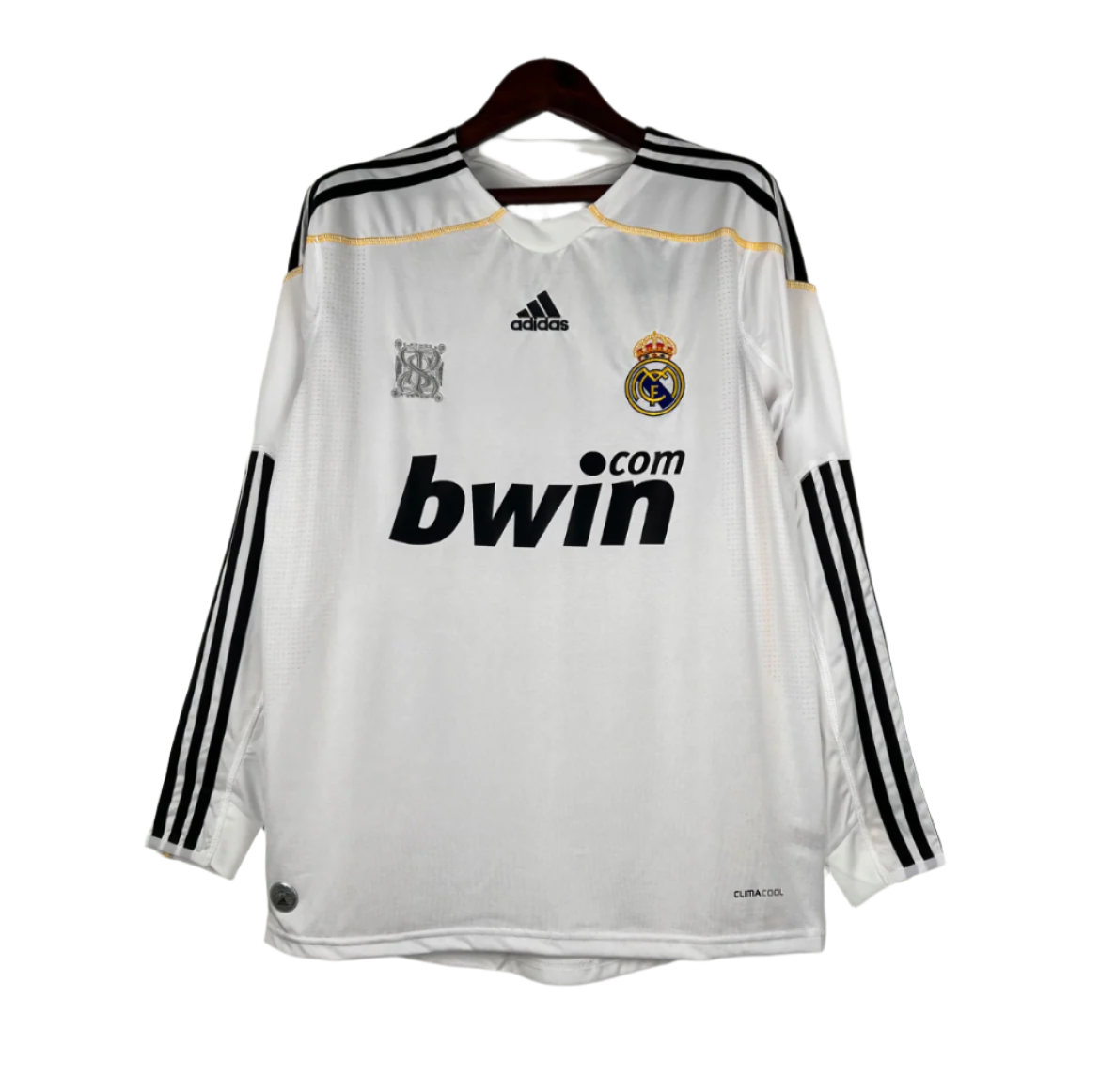 Real Madrid 09/10 Home Kit Long Sleeve