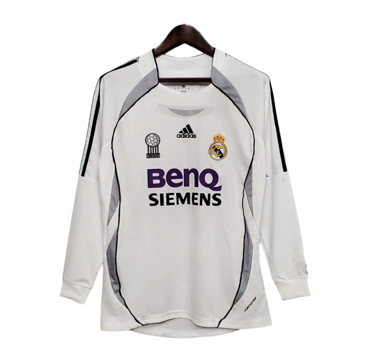 Real Madrid 06/07 Home Kit Long Sleeve