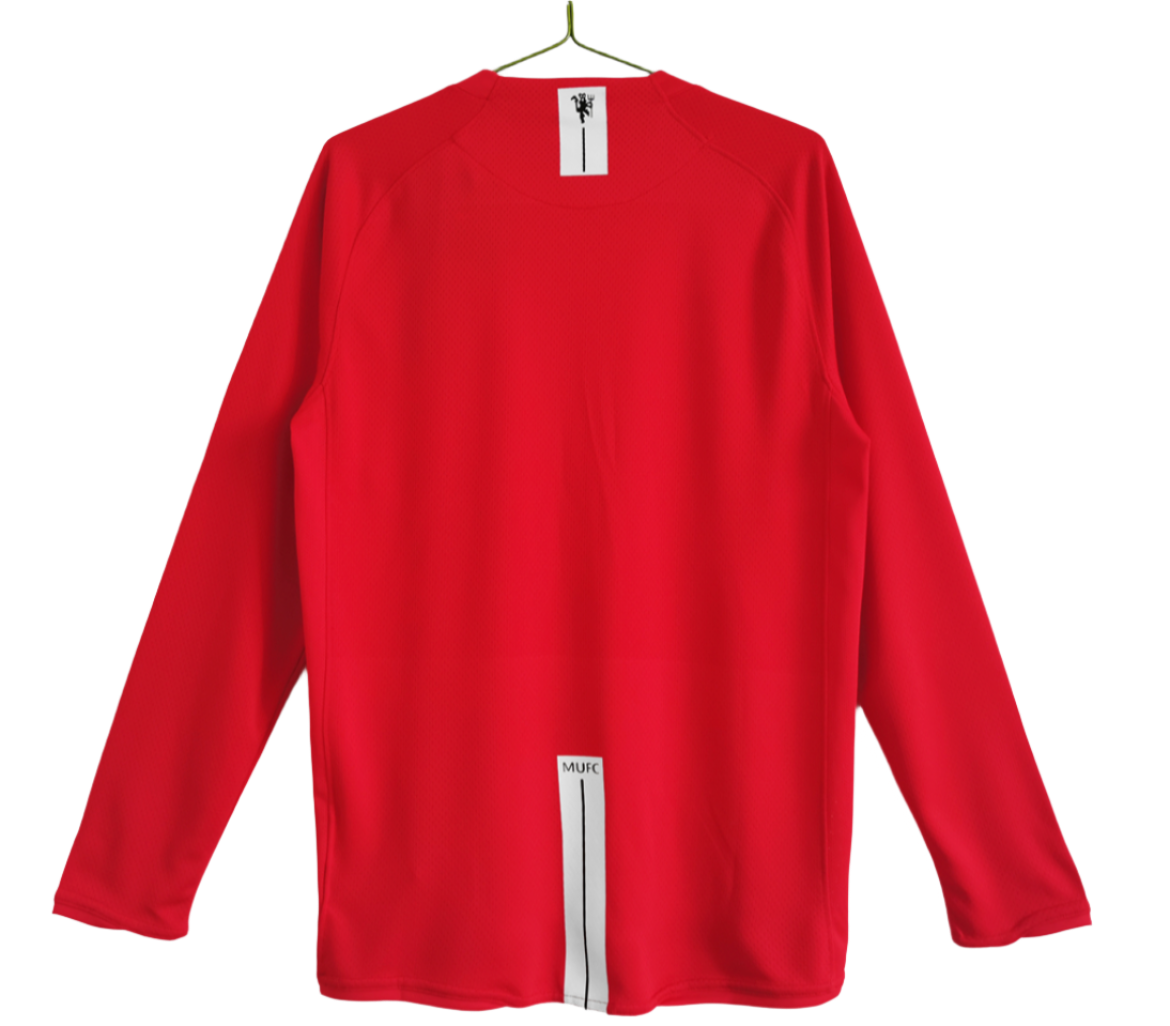 Manchester United 07/08 Home Kit Long Sleeve