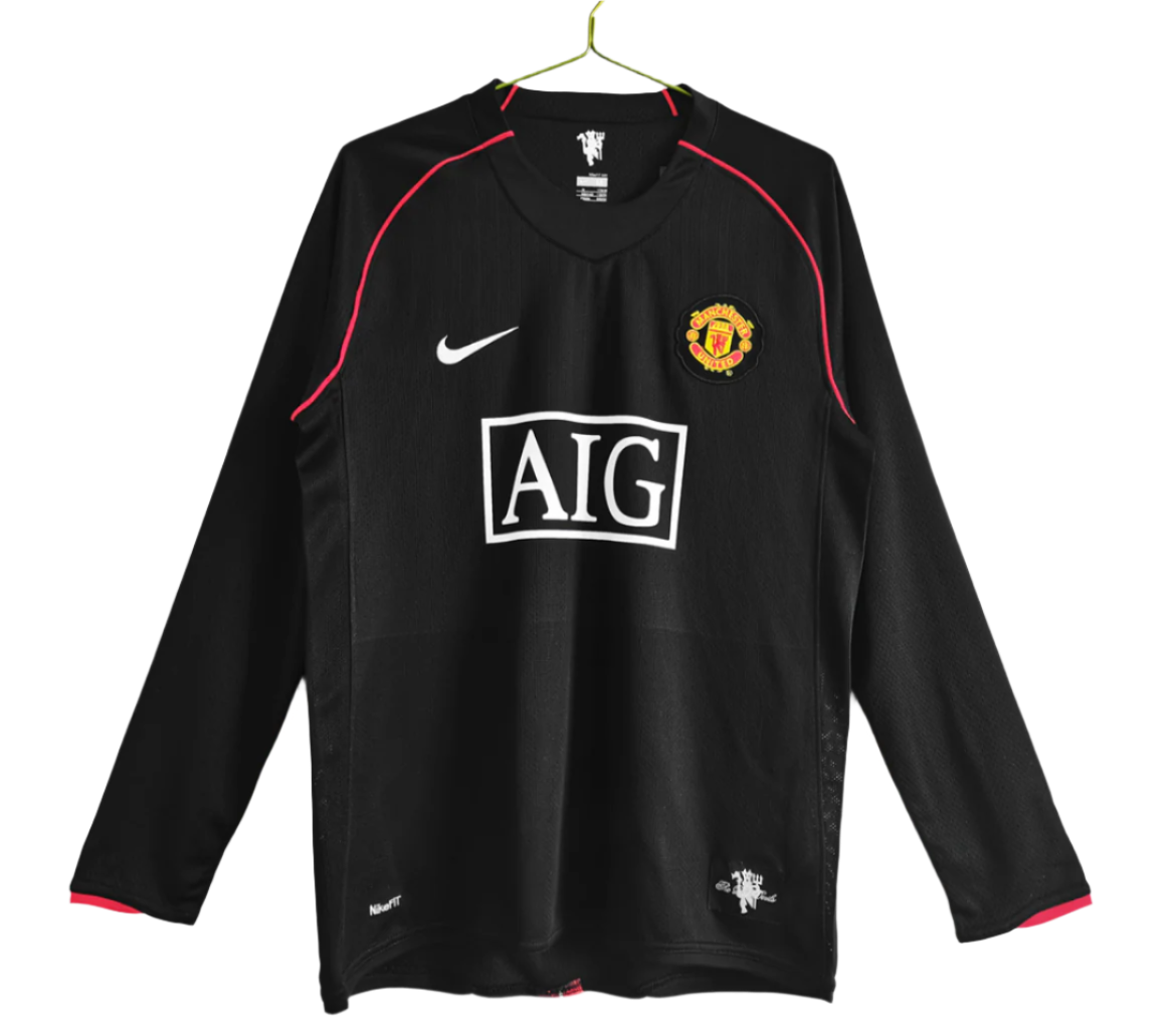 Manchester United 07/08 Away Kit Long Sleeve