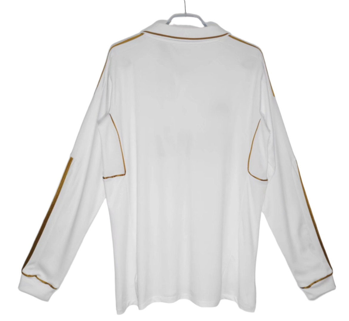 Real Madrid 11/12 Home Kit Long Sleeve