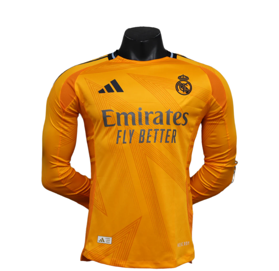 Real Madrid 24/25 Away Kit Long Sleeve (Player Version)