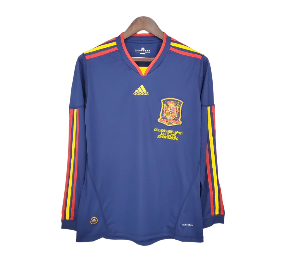 Spain 10 Away Kit Long Sleeve