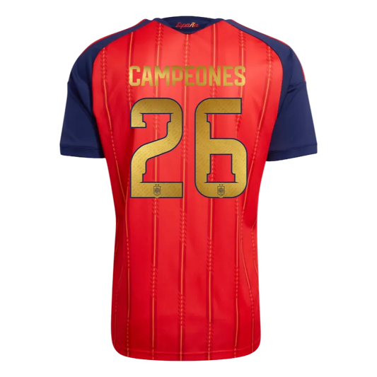 Spain 25/26 Champions Home Kit (Player Version) (CAMPEONES 26)
