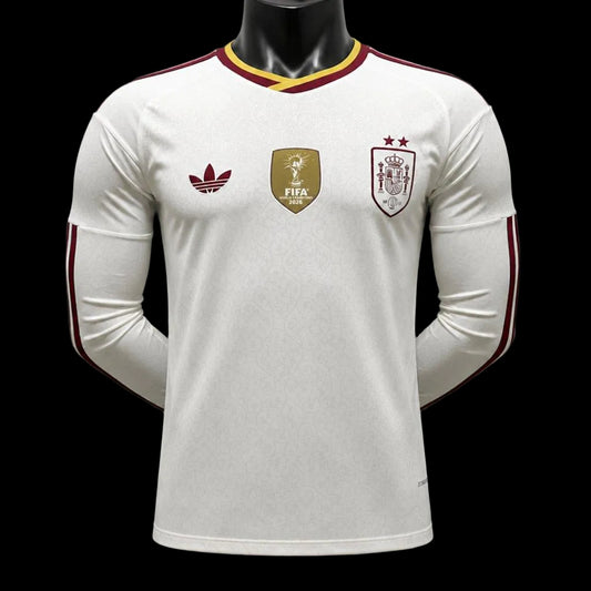 Spain 25/26 Champions Away Kit Long Sleeve (Player Version)