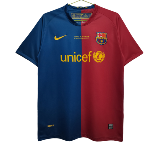 FC Barcelona 08/09 Champions League Final Home Kit