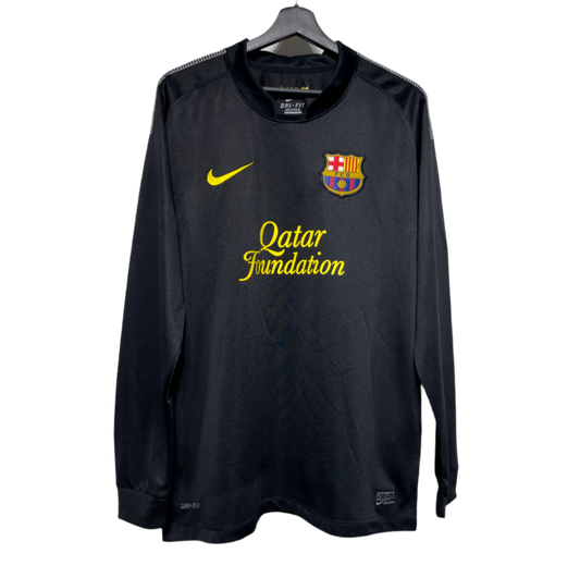 FC Barcelona 11/12 Black Kit Long Sleeve