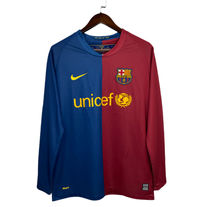FC Barcelona 08/09 Home Kit Long Sleeve