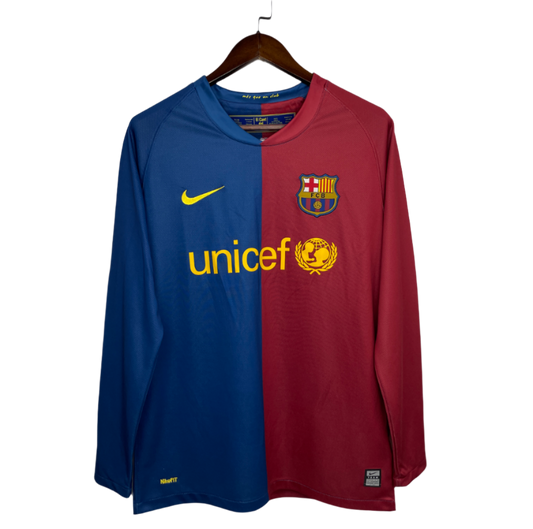 FC Barcelona 08/09 Home Kit Long Sleeve