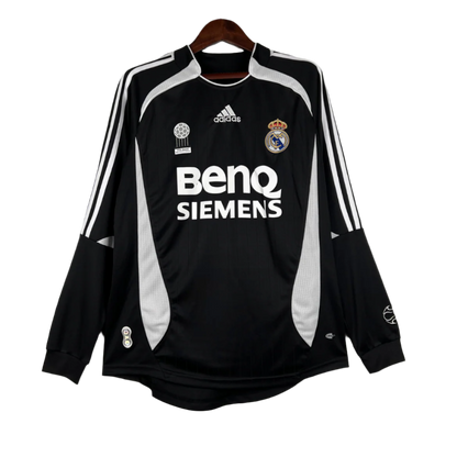 Real Madrid 06/07 Away Kit Long Sleeve