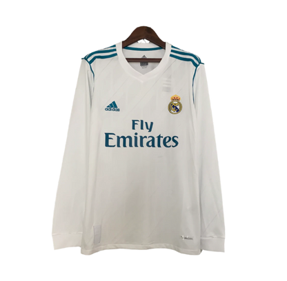 Real Madrid 17/18 Home Kit Long Sleeve