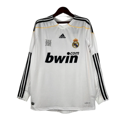 Real Madrid 09/10 Home Kit Long Sleeve