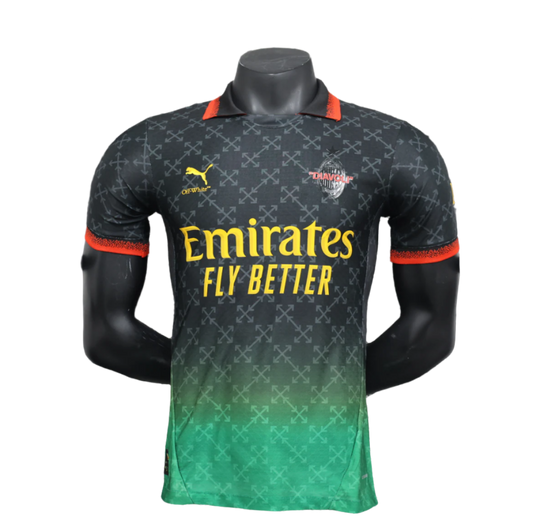 AC Milan X Off White 24/25 Fourth Kit (Player Version)