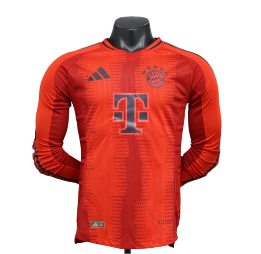 Bayern Munich 24/25 Home Kit Long Sleeve