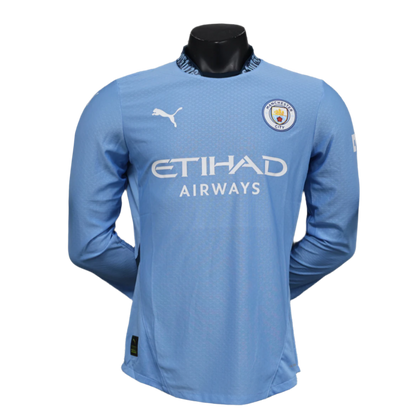Manchester City 24/25 Home Kit Long Sleeve