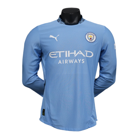 Manchester City 24/25 Home Kit Long Sleeve