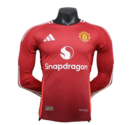 Manchester United 24/25 Home Kit Long Sleeve