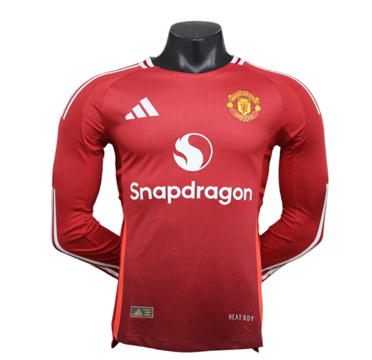 Manchester United 24/25 Home Kit Long Sleeve