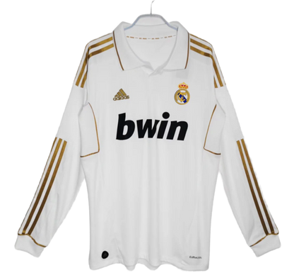 Real Madrid 11/12 Home Kit Long Sleeve