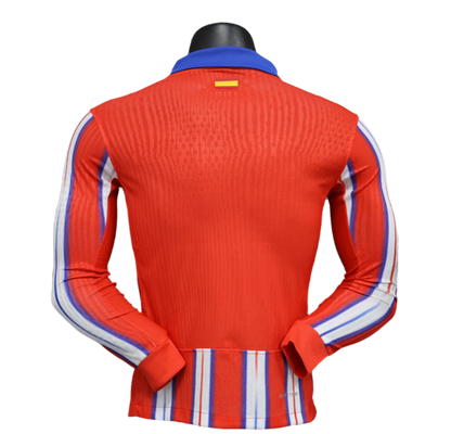 Atlético de Madrid 24/25 Home Kit Long Sleeve