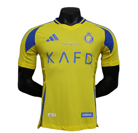 Al Nassr 24/25 Home Kit (Player Version)
