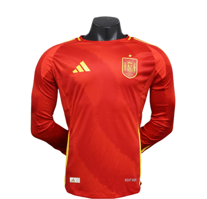 Spain 24/25 Home Kit Long Sleeve (Player Version)