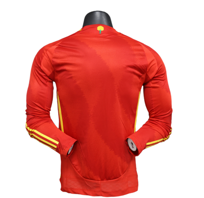 Spain 24/25 Home Kit Long Sleeve (Player Version)