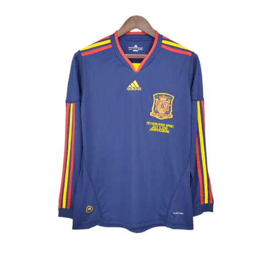 Spain 10 Away Kit Long Sleeve