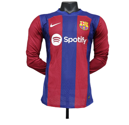 FC Barcelona 23/24 Home Kit Long Sleeve (Player Version)
