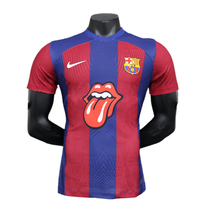 FC Barcelona X Rolling Stones 23/24 Home Kit (Player Version)