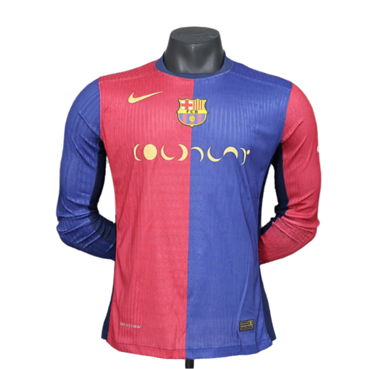 FC Barcelona X Coldplay 24/25 Home Kit Long Sleeve (Player Version)