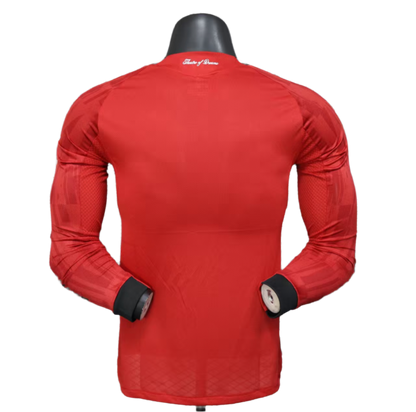 Manchester United 25/26 Home Kit Long Sleeve