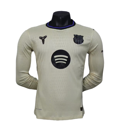 FC Barcelona 25/26 Away Kit Long Sleeve (Player Version)