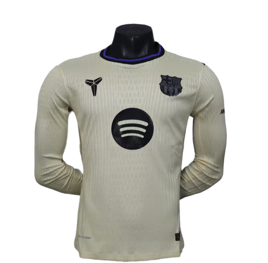 FC Barcelona 25/26 Away Kit Long Sleeve (Player Version)