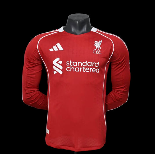 Liverpool 25/26 Home Kit Long Sleeve