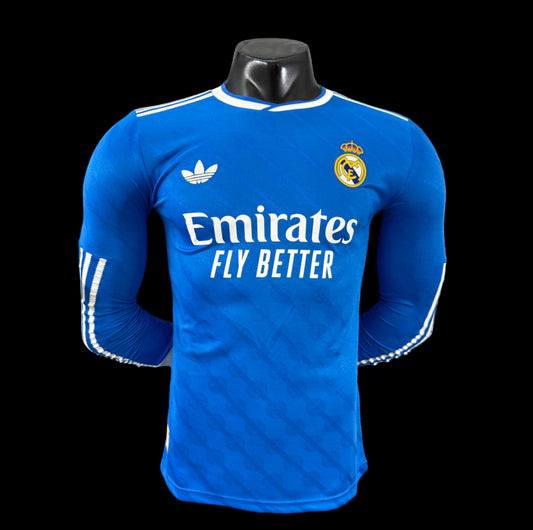 Real Madrid 25/26 Third Kit Long Sleeve (Player Version)