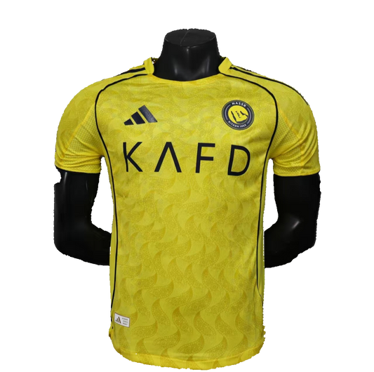 Al Nassr 25/26 Home Kit (Player Version)