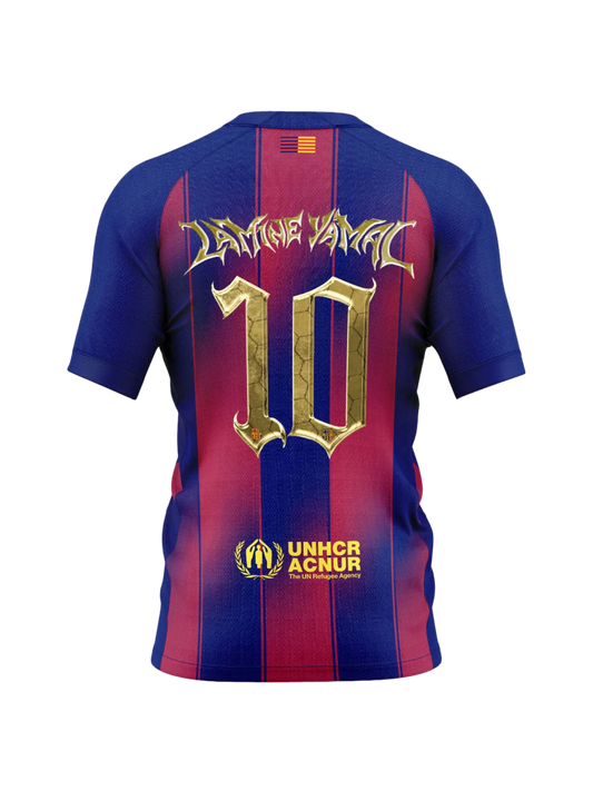 FC Barcelona X Lamine Yamal Kopa Trophy 25/26 Home Kit (Player Version)