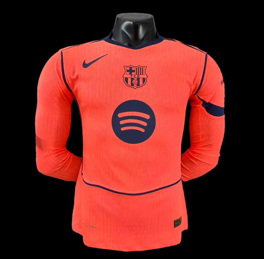 FC Barcelona 25/26 Third Kit Long Sleeve (Player Version)