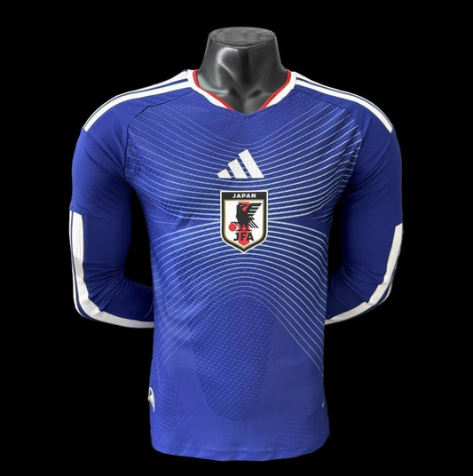 Japan 25/26 Home Kit Long Sleeve (Player Version)