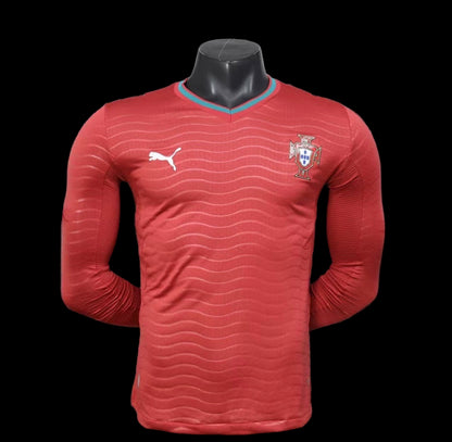 Portugal 25/26 Home Kit Long Sleeve (Player Version)
