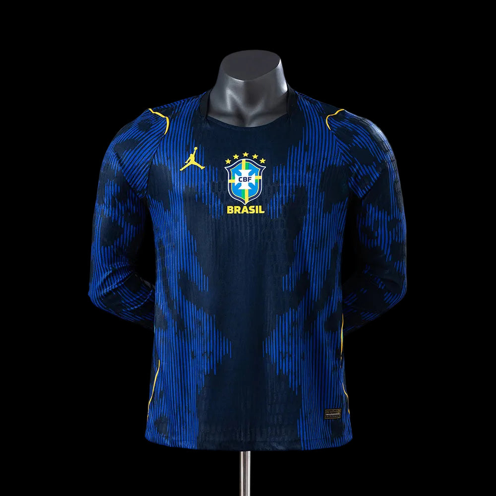 Brazil 25/26 Away Kit Long Sleeve (Player Version)