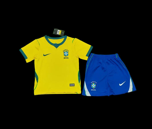 Brazil 25/26 Home Kit (Kids Version)